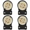 Ac Works Locking Connector, L16-20R, 20 A, 480V AC, Three Phase, Black ASEL1620R - alternate 7